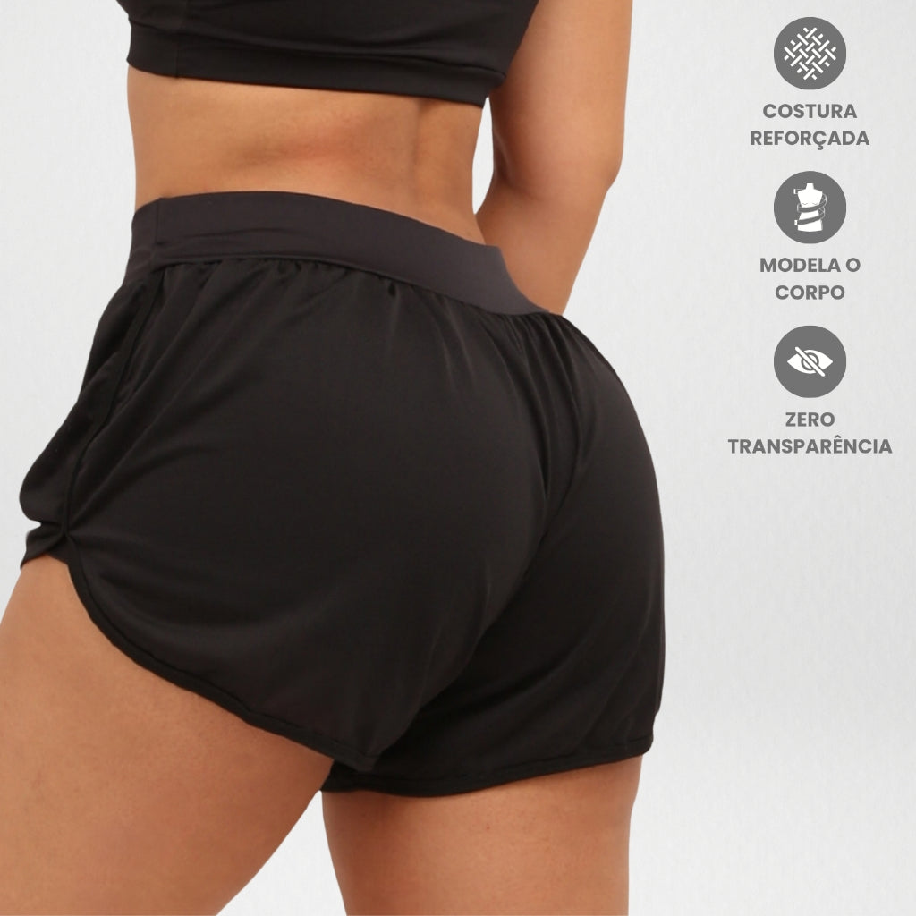 Shorts Performance Duplo Feminino