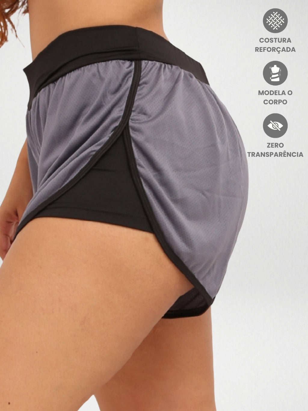 Shorts Performance Duplo Feminino