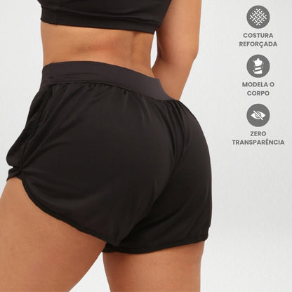 Shorts Performance Duplo  Feminino