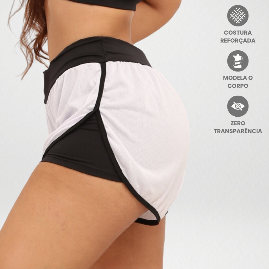 Shorts Performance Duplo  Feminino
