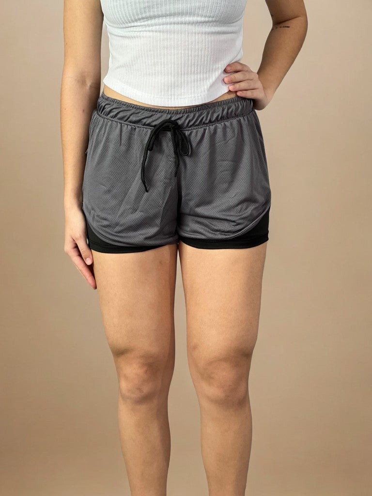 Shorts Duplo  Feminino pace
