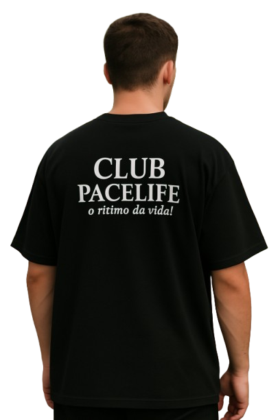 Camiseta Oversized  pace life