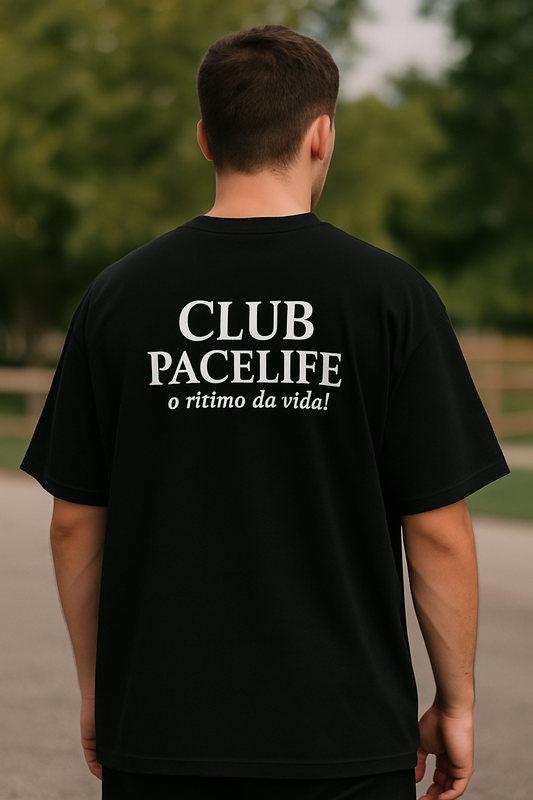 Camiseta Oversized  pace life