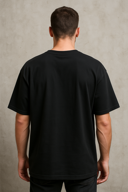 Camiseta Oversized  pace life black